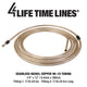 1/4 Copper Nickel 12 ft Coil Flared & Fitted - 4LifetimeLines