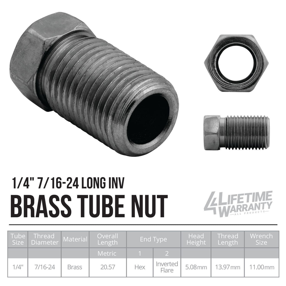 1/4 Copper Nickel 12 ft Coil Flared & Fitted - 4LifetimeLines