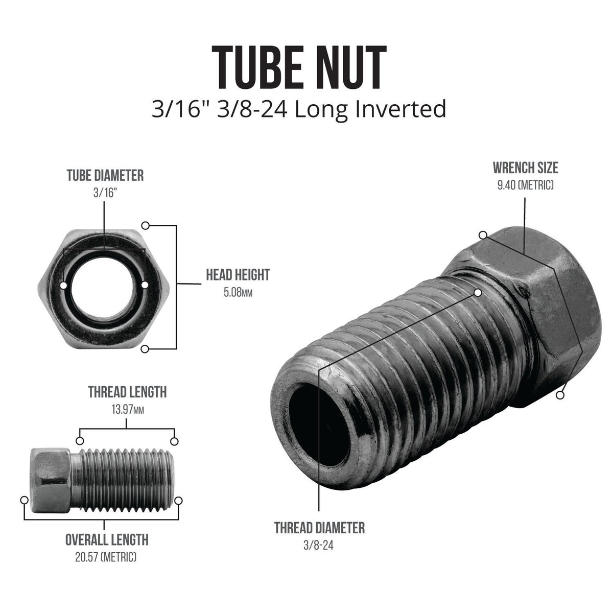 3/16 Copper Nickel 12 ft Coil Flared & Fitted - 4LifetimeLines