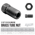 3/16 Copper Nickel 12 ft Coil Flared & Fitted - 4LifetimeLines