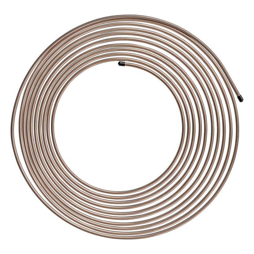 3/16" x 25 | Copper Nickel Brake Line Tubing Coil Pro Kit & Fittings | Inverted Flare | SAE Thread - 4LifetimeLines