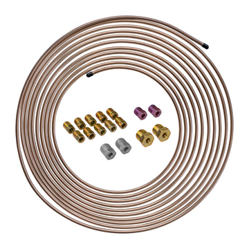 Copper Nickel Brake Line - Coil 3/16" 25' - 4LifetimeLines LTCC325KIT