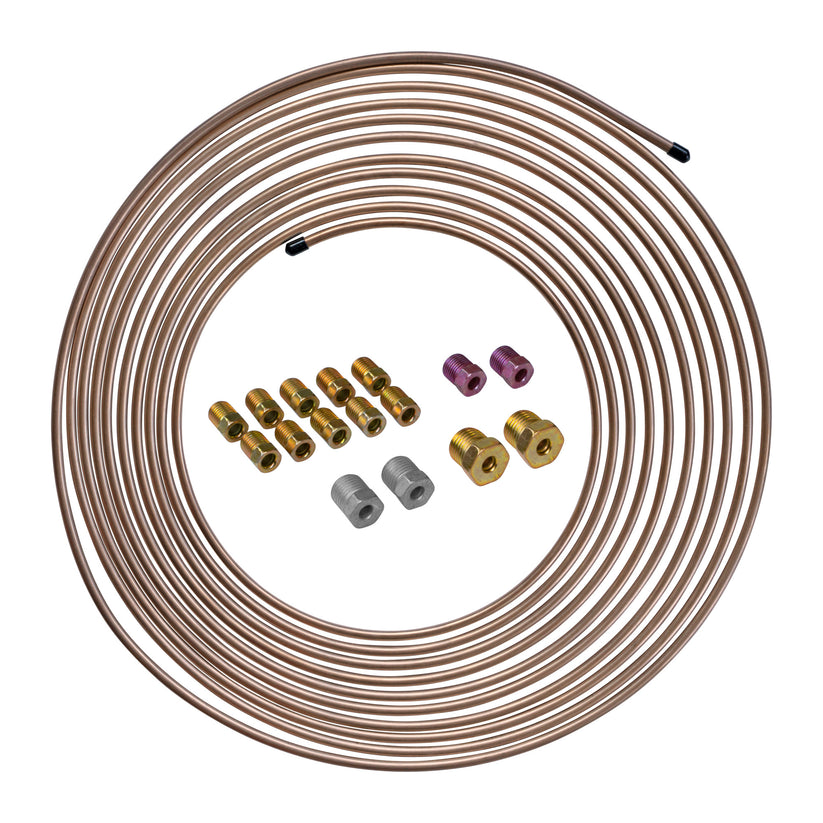 3/16" x 25 | Copper-Nickel Brake Line Kit