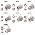 3/16" 25 ft Copper Nickel Brake Line Kit | 16 Stainless Steel Fittings - 4LifetimeLines