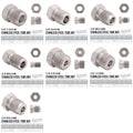 3/16" 25 ft Copper Nickel Brake Line Kit | 16 Stainless Steel Fittings - 4LifetimeLines