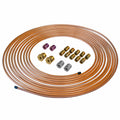 Copper Coated Steel Brake Line Kit 3/16" 25 - 4LifetimeLines LTCCGC325KIT