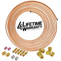3/16" Copper-coated Steel Brake Line Replacement Kit and 3/16" Union Kit - 4LifetimeLines