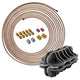 3/16" Copper Nickel 25 ft Brake Line Replacement Kit & Handheld Tubing Straightener - 4LifetimeLines