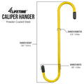 Tool Caliper Hook - 4LifetimeLines LTCH-4YLW