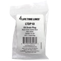 4LifetimeLines 1/2-20 Black Oxide Coated Steel Oil Drain Plug, 14mm Hex - 4LifetimeLines