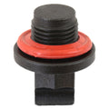 4LifetimeLines 5/8-20 Black Oxide Coated Steel Oil Drain Plug, 14mm Hex - 4LifetimeLines