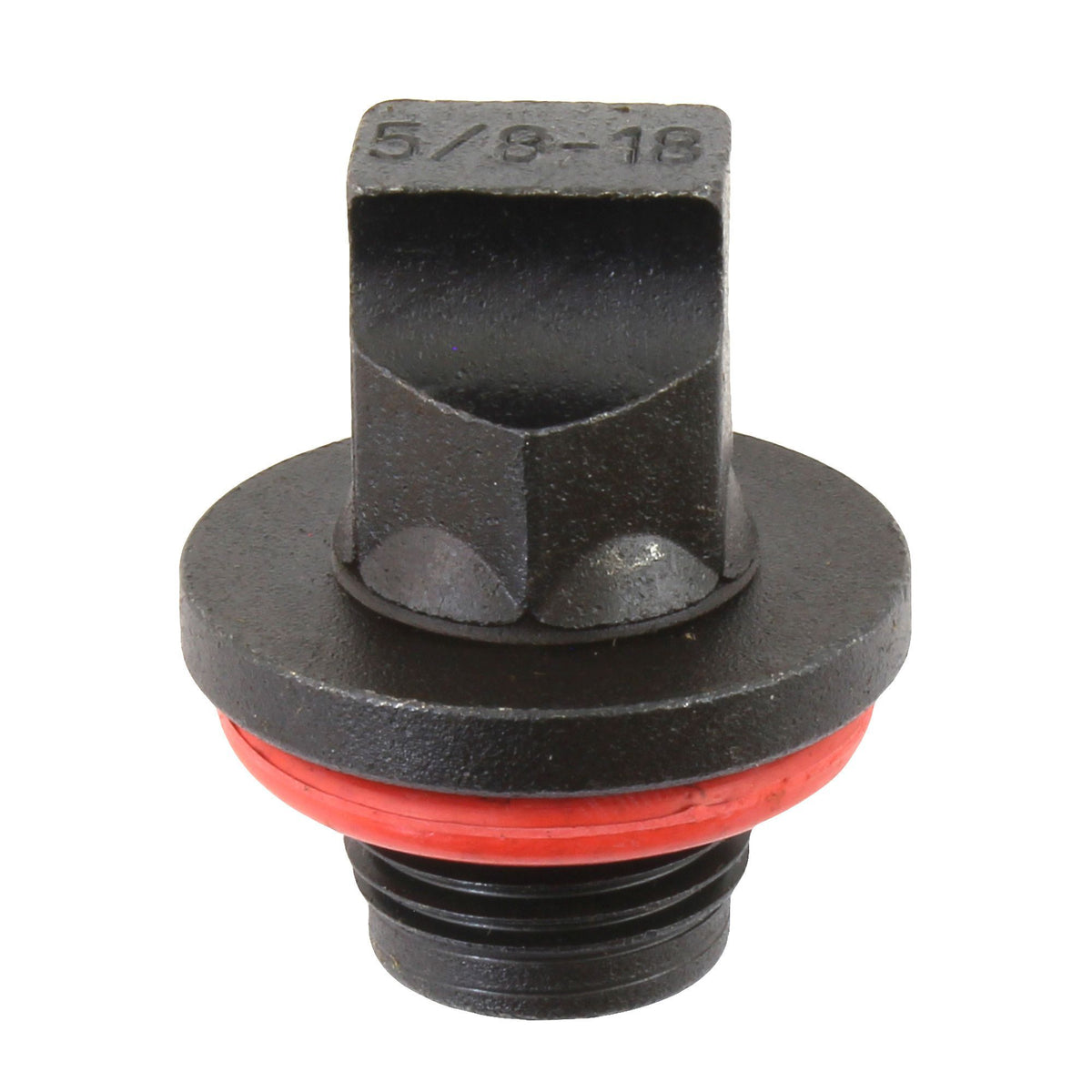 4LifetimeLines 5/8-20 Black Oxide Coated Steel Oil Drain Plug, 14mm Hex - 4LifetimeLines