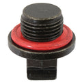 4LifetimeLines 3/4-16 Black Oxide Coated Steel Oil Drain Plug, 14mm Hex - 4LifetimeLines