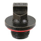 4LIFETIMELINES 3/4-16 Black Oxide Coated Steel Oil Drain Plug, 14mm Hex - 4LifetimeLines
