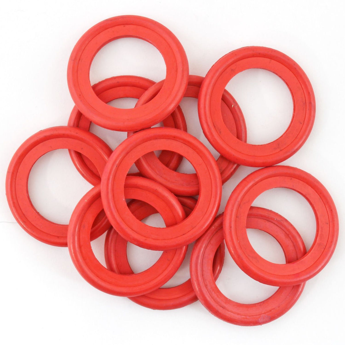 4LifetimeLines 26.80mm Red High-Temp Replacement Gasket , Nitrile Rubber, Bag of 10 - 4LifetimeLines