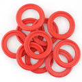 4LifetimeLines 26.80mm Red High-Temp Replacement Gasket , Nitrile Rubber, Bag of 10 - 4LifetimeLines