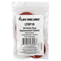 4LifetimeLines 34.80mm Red High-Temp Replacement Gasket , Nitrile Rubber, Bag of 10 - 4LifetimeLines
