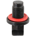 4LifetimeLines M14x1.50 Black Oxide Coated Steel Oil Drain Plug, 14mm Hex - 4LifetimeLines