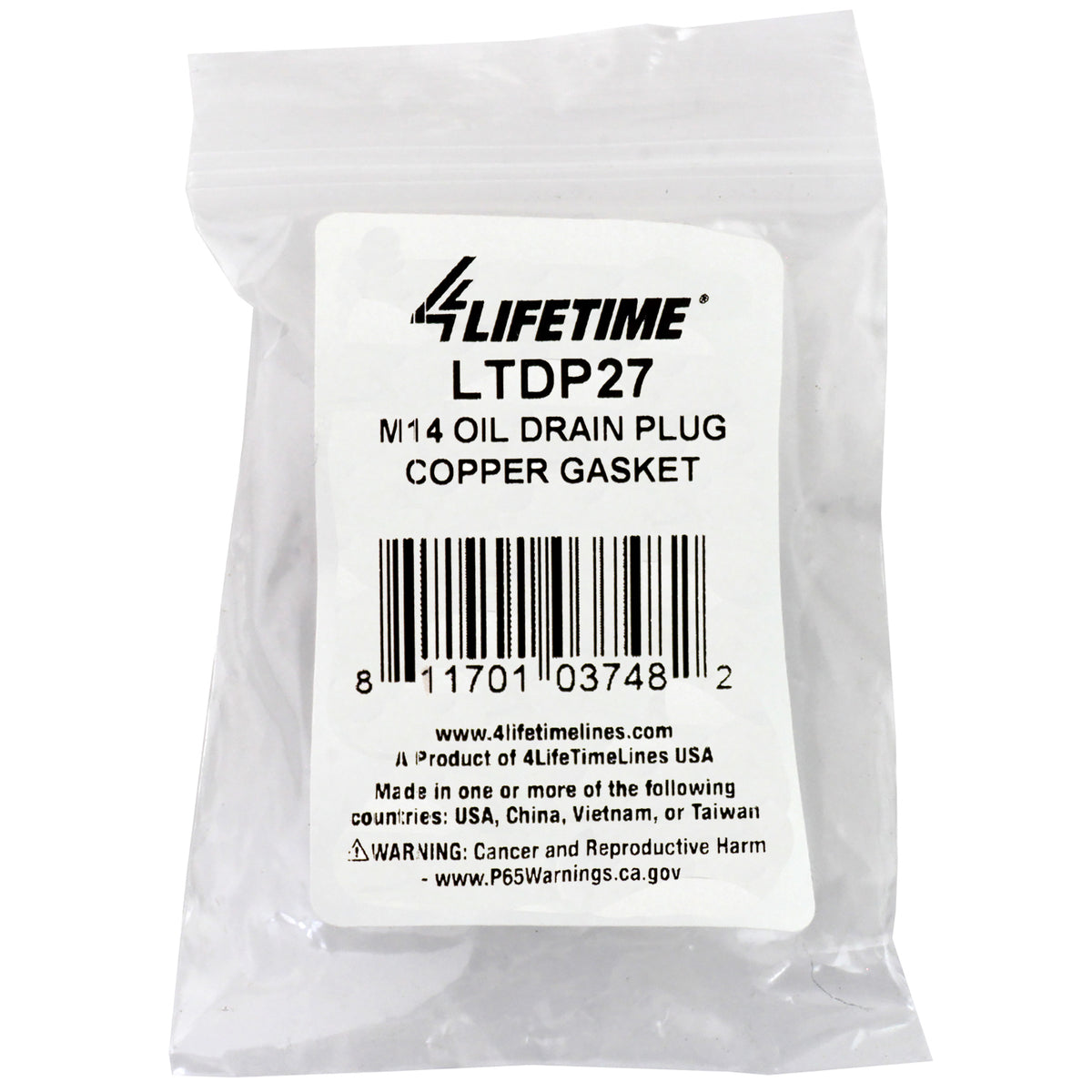 Oil Drain Plug Oil Drain Plug - 4LifetimeLines LTDP27