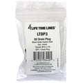 4LifetimeLines M12x1.75 Black Oxide Coated Steel Oil Drain Plug, 14mm Hex - 4LifetimeLines