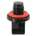 4LifetimeLines M12x1.50 Black Oxide Coated Steel Oil Drain Plug, 14mm Hex - 4LifetimeLines