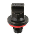 4LifetimeLines M12x1.50 Black Oxide Coated Steel Oil Drain Plug, 14mm Hex - 4LifetimeLines