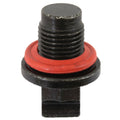 4LifetimeLines M18x1.50 Black Oxide Coated Steel Oil Drain Plug, 14mm Hex - 4LifetimeLines