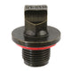 4LIFETIMELINES M18x1.50 Black Oxide Coated Steel Oil Drain Plug, 14mm Hex - 4LifetimeLines