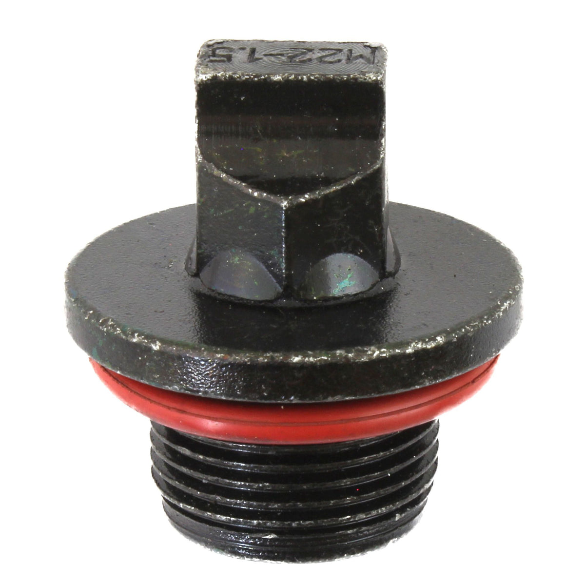 4LifetimeLines M22x1.50 Black Oxide Coated Steel Oil Drain Plug, 14mm Hex - 4LifetimeLines