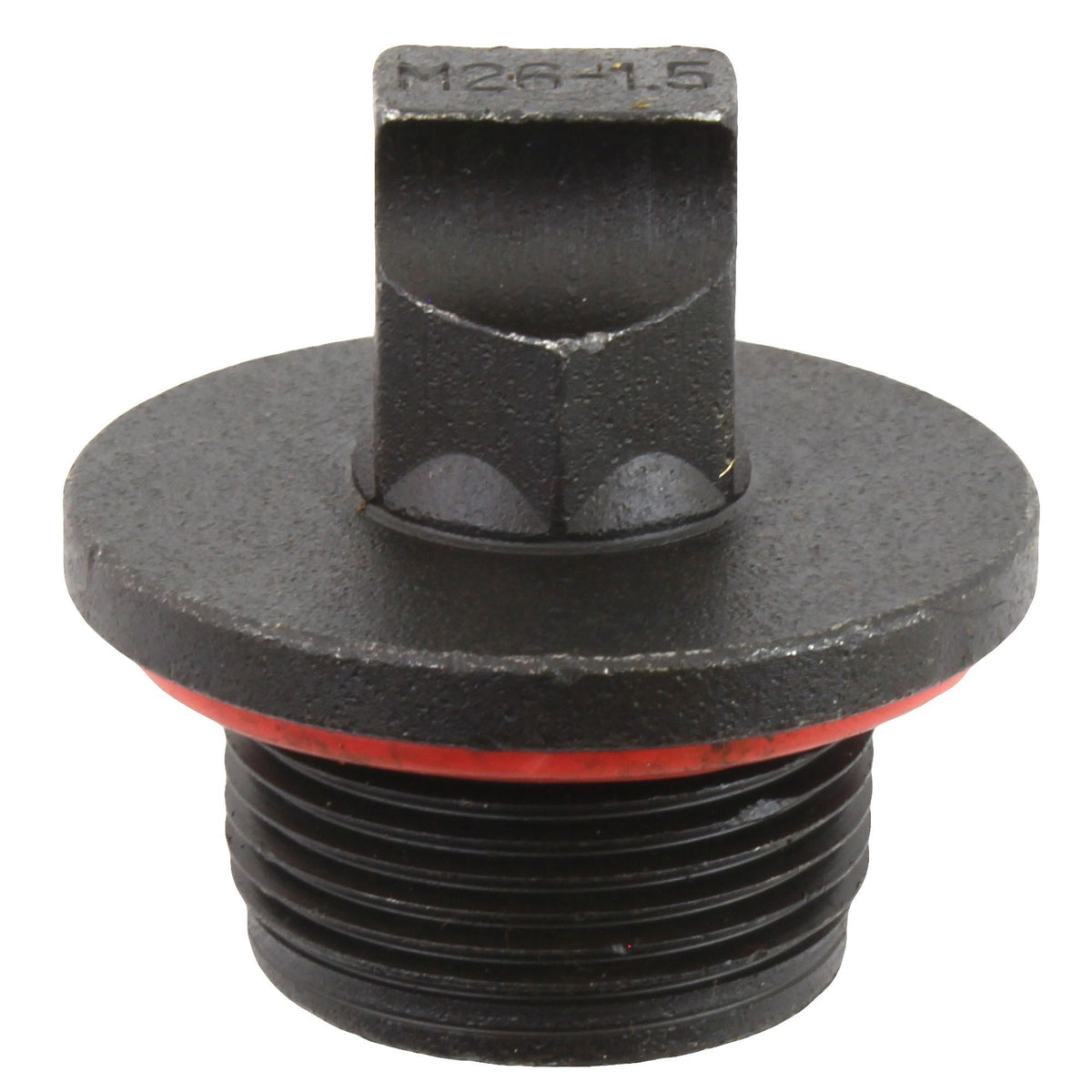 4LifetimeLines M26x1.50 Black Oxide Coated Steel Oil Drain Plug, 14mm Hex - 4LifetimeLines