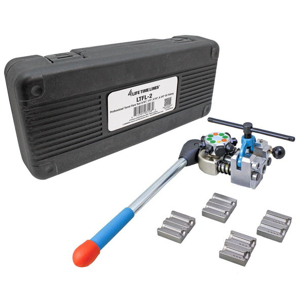 Professional Turret Brake Line Flaring Tool | Quick-Change Turret
