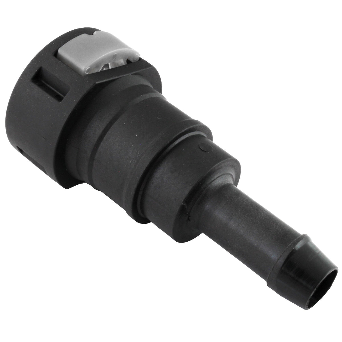 4LifetimeLines Fuel Line Quick Connect , Straight Push-On, Adapter for 1/2 in Steel to 1/2 in Nylon Tubing, Bag of 2 - 4LifetimeLines