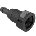 4LifetimeLines Fuel Line Quick Connect , Straight Push-On, Adapter for 1/2 in Steel to 1/2 in Nylon Tubing, Bag of 2 - 4LifetimeLines