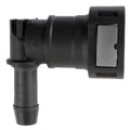 4LifetimeLines Fuel Line Quick Connect , 90 Degree Push-On, Adapter for 1/2 in Steel to 1/2 in Nylon Tubing, Bag of 2 - 4LifetimeLines