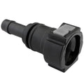 4LifetimeLines Fuel Line Quick Connect , Straight Push-On, Adapter for 12 mm Steel to 1/2 in Nylon Tubing, Bag of 2 - 4LifetimeLines