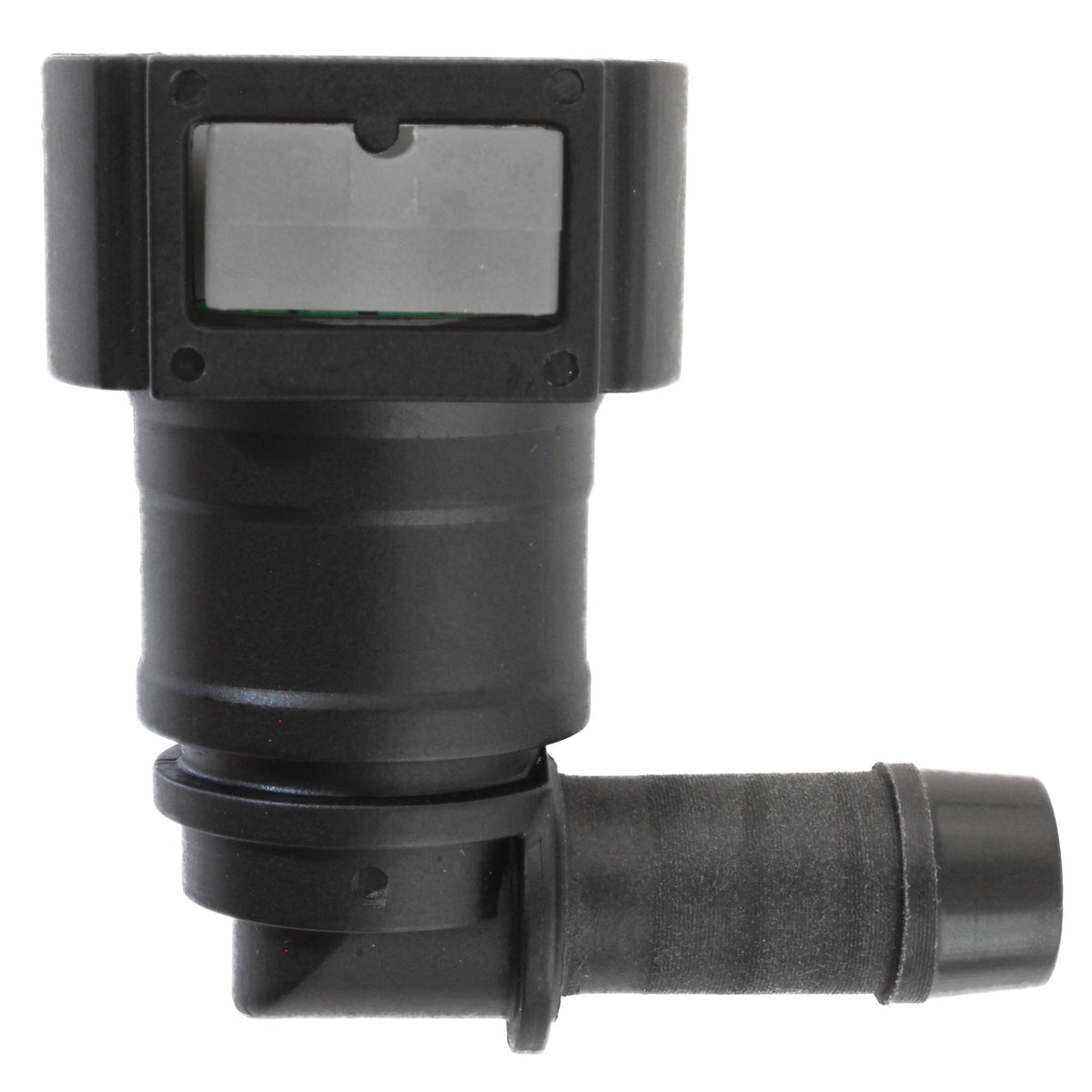4LifetimeLines Fuel Line Quick Connect , 90 Degree Push-On, Adapter for 12 mm Steel to 1/2 in Nylon Tubing, Bag of 2 - 4LifetimeLines