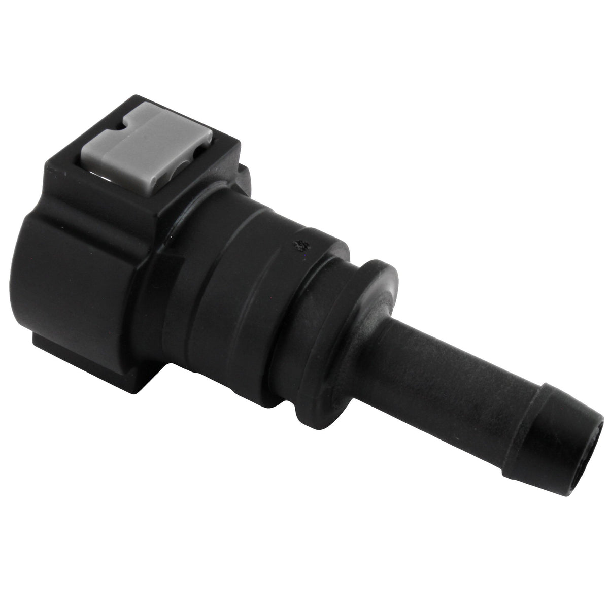 4LifetimeLines Fuel Line Quick Connect , Straight Push-On, Adapter for 3/8 in Steel to 3/8 in Nylon Tubing, Bag of 2 - 4LifetimeLines