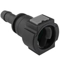 4LifetimeLines Fuel Line Quick Connect , Straight Push-On, Adapter for 3/8 in Steel to 3/8 in Nylon Tubing, Bag of 2 - 4LifetimeLines
