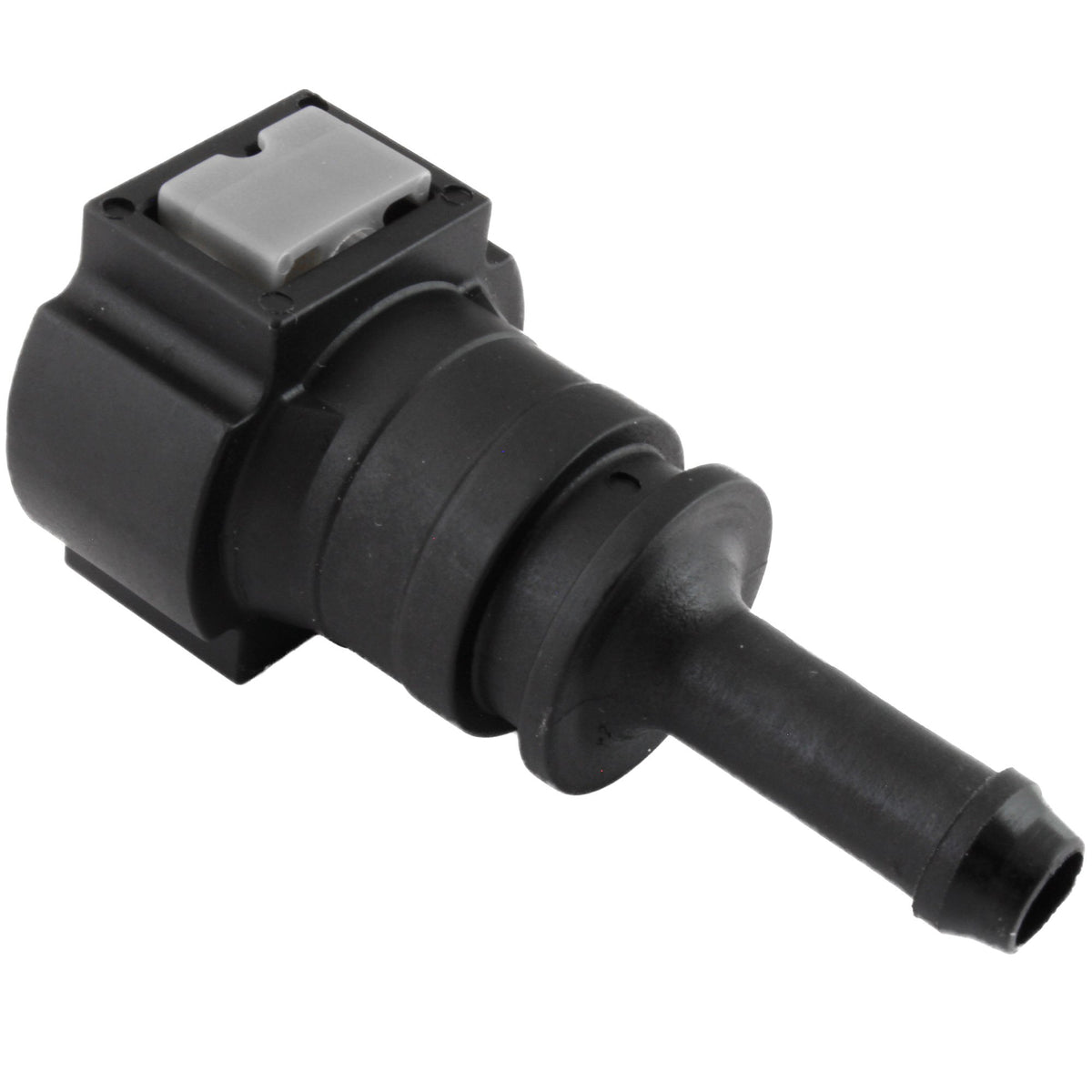 4LifetimeLines Fuel Line Quick Connect , Straight Push-On, Adapter for 3/8 in Steel to 5/16 in Nylon Tubing, Bag of 2 - 4LifetimeLines