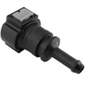 4LifetimeLines Fuel Line Quick Connect , Straight Push-On, Adapter for 3/8 in Steel to 5/16 in Nylon Tubing, Bag of 2 - 4LifetimeLines