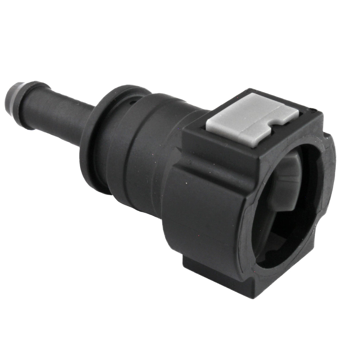 4LifetimeLines Fuel Line Quick Connect , Straight Push-On, Adapter for 3/8 in Steel to 5/16 in Nylon Tubing, Bag of 2 - 4LifetimeLines