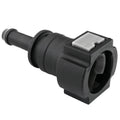 4LifetimeLines Fuel Line Quick Connect , Straight Push-On, Adapter for 3/8 in Steel to 5/16 in Nylon Tubing, Bag of 2 - 4LifetimeLines