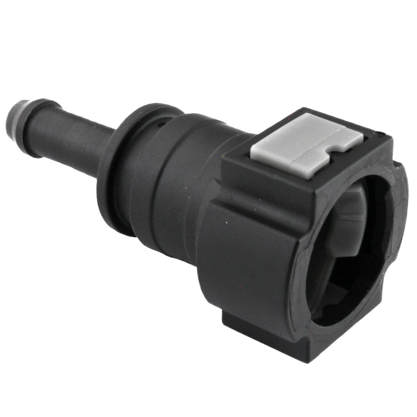 thumbnail image 2 of Fasster Q201 Fuel Fitting: 5/16 Female Quick Connect (w/ Clips) To 3/8 Male Quick Connect 2 of 3