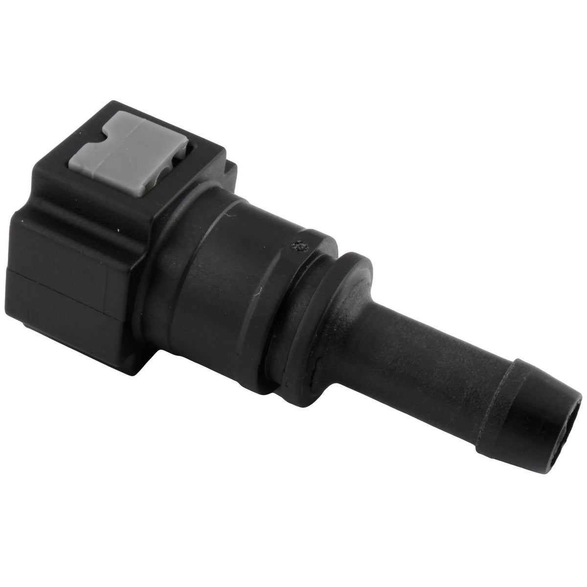 4LifetimeLines Fuel Line Quick Connect , Straight Push-On, Adapter for 5/16 in Steel to 3/8 in Nylon Tubing, Bag of 2 - 4LifetimeLines