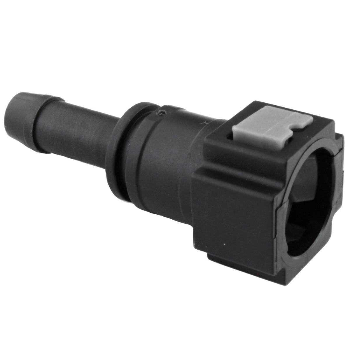 4LifetimeLines Fuel Line Quick Connect , Straight Push-On, Adapter for 5/16 in Steel to 3/8 in Nylon Tubing, Bag of 2 - 4LifetimeLines