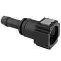 4LifetimeLines Fuel Line Quick Connect , Straight Push-On, Adapter for 5/16 in Steel to 3/8 in Nylon Tubing, Bag of 2 - 4LifetimeLines