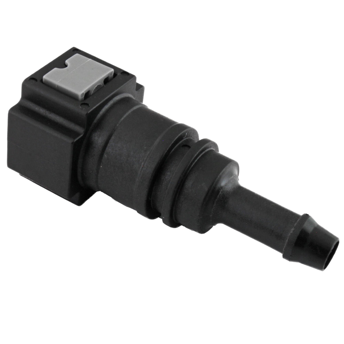 4LifetimeLines Fuel Line Quick Connect , Straight Push-On, Adapter for 5/16 in Steel to 5/16 in Nylon Tubing, Bag of 2 - 4LifetimeLines