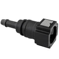 4LifetimeLines Fuel Line Quick Connect , Straight Push-On, Adapter for 5/16 in Steel to 5/16 in Nylon Tubing, Bag of 2 - 4LifetimeLines
