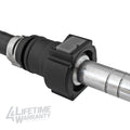 4LifetimeLines Fuel Line Quick Connect , Straight Push-On, Adapter for 1/4 in Steel to 5/16 in Nylon Tubing, Bag of 2 - 4LifetimeLines