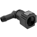 4LifetimeLines Fuel Line Quick Connect , 90 Degree Push-On, Adapter for 5/16 in Steel to 3/8 in Nylon Tubing, Bag of 2 - 4LifetimeLines